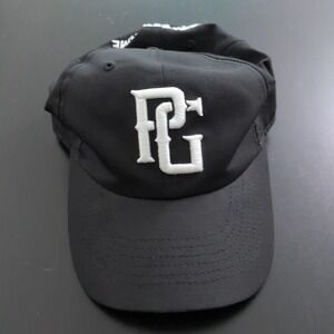 Perfect Game Baseball Hat Cap Black Strapback OSFM